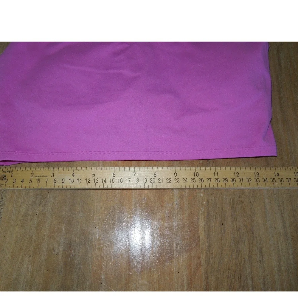 GapFit Womens Pink Racerback V-Neck Sports Bra Large Activewear Gym‎ Yoga L
